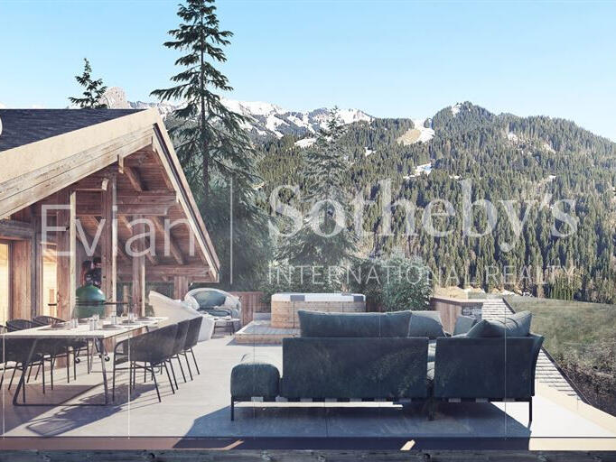 Chalet Les Gets - 5 chambres - 410m²