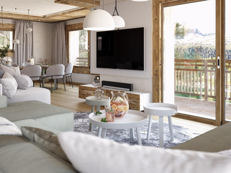 Chalet Les Gets - 5 chambres - 293m²