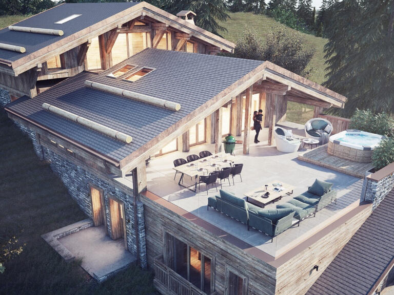 Chalet Les Gets - 6 bedrooms - 409m²