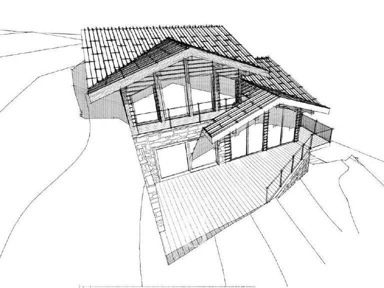 Terrain Les Houches - 1174m²