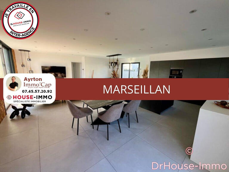 Villa Marseillan - 4 chambres - 153m²