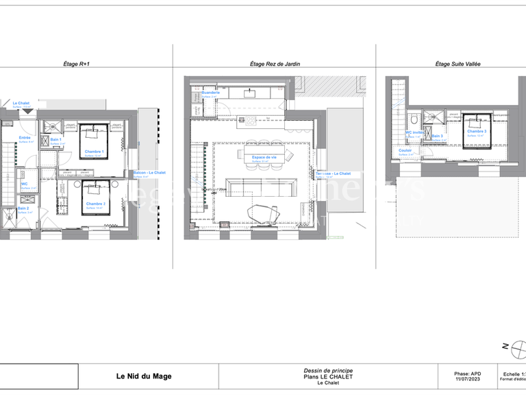 Appartement Megève - 3 chambres - 113m²