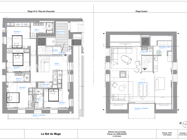 Appartement Megève - 4 chambres - 205m²