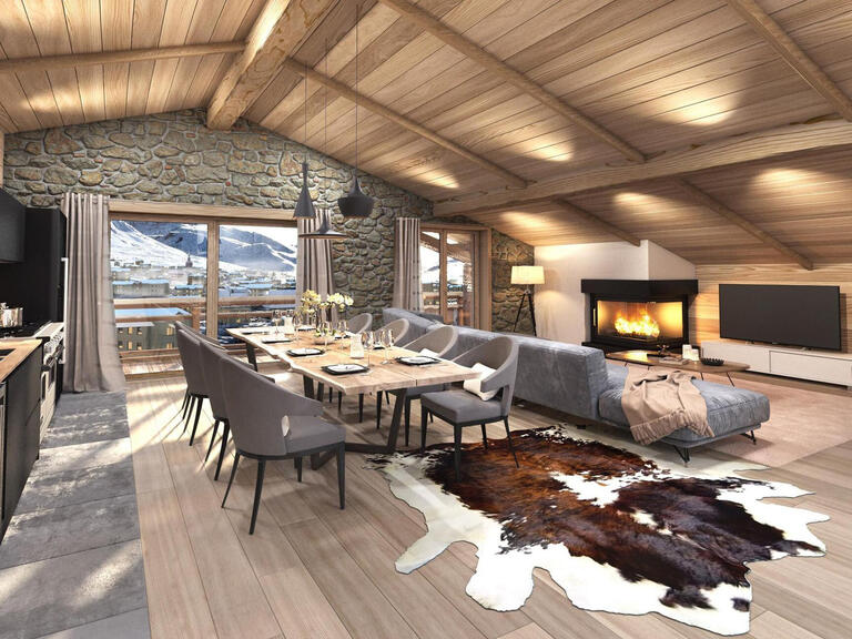 Apartment Megève - 4 bedrooms - 150m²