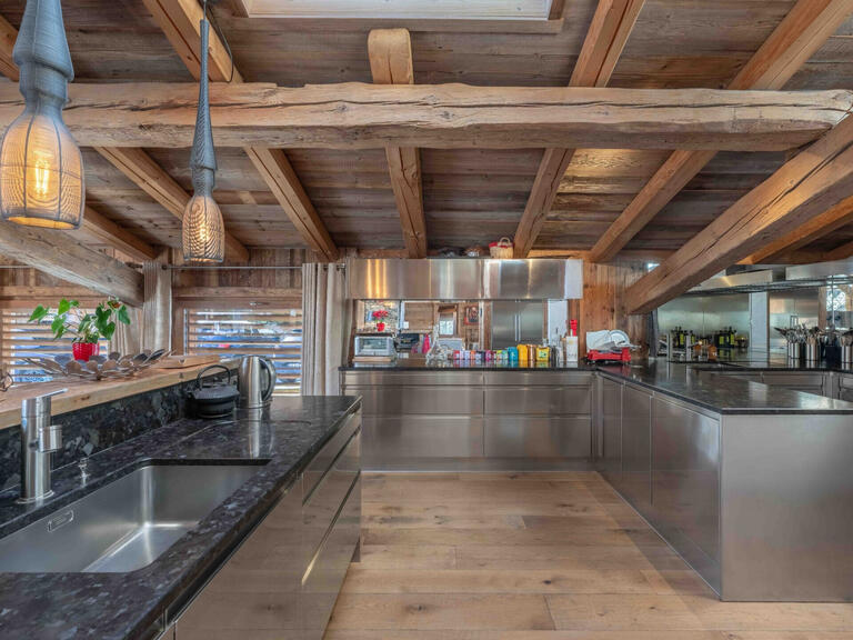 Chalet Megève - 6 chambres - 527m²