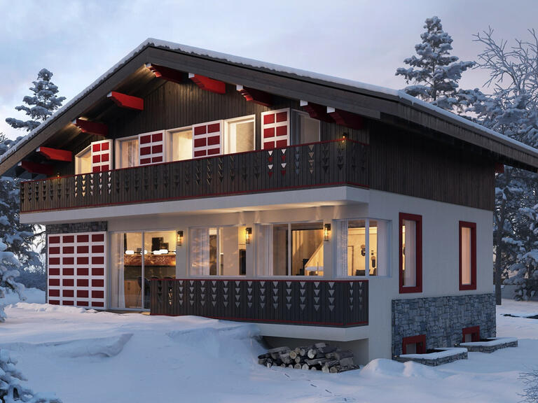 Chalet Megève - 4 bedrooms - 249m²