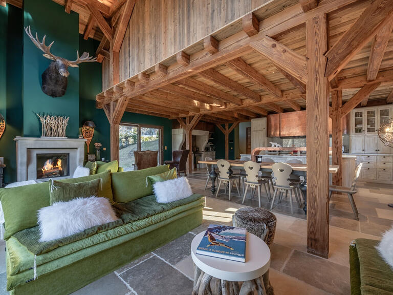 Chalet Megève - 4 bedrooms - 327m²