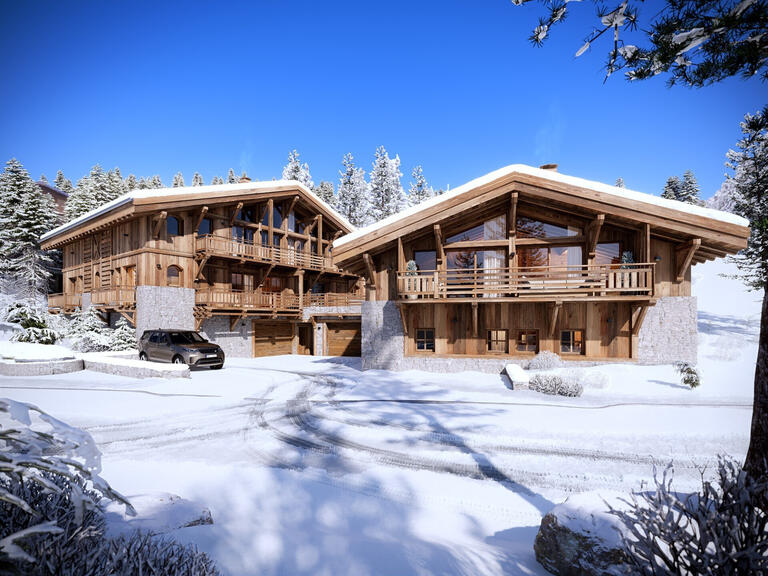 Chalet Megève - 4 chambres - 214m²