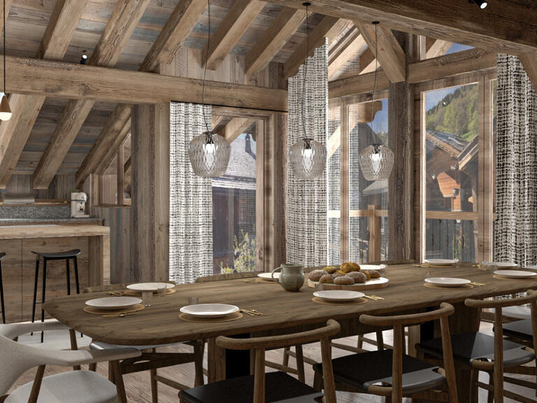 Chalet meribel-les-allues - 4 bedrooms - 157m²