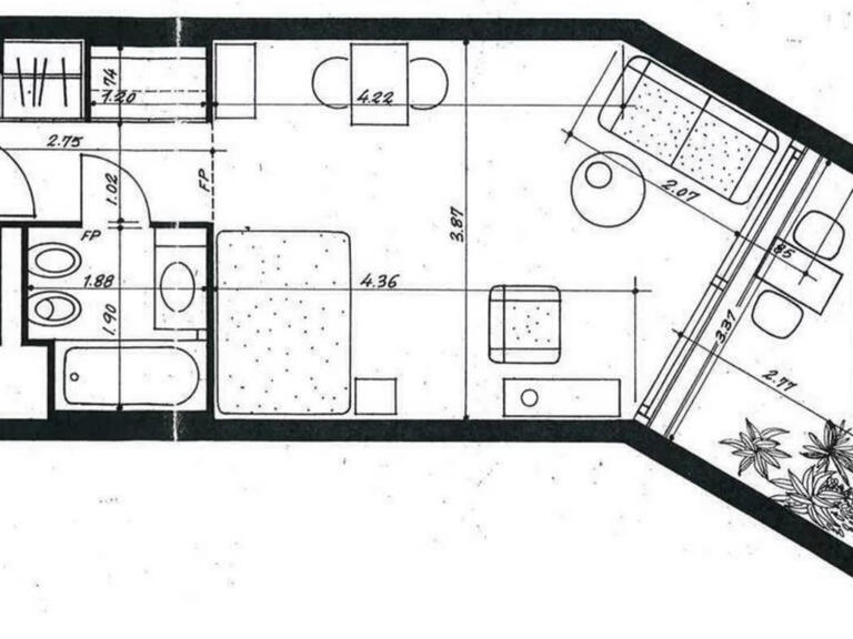 Apartment Monaco - 25m²