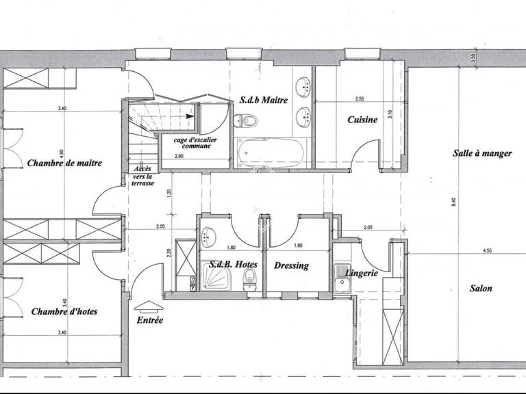 Appartement Monaco - 2 chambres - 150m²