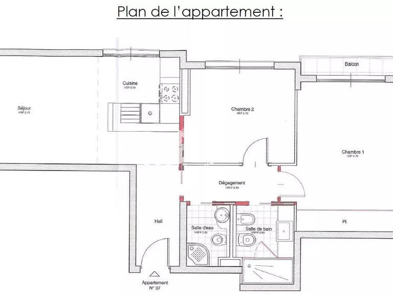 Appartement Monaco - 2 chambres - 71m²