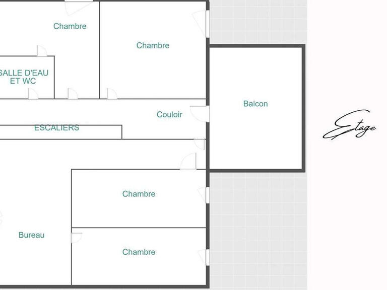 Maison Montélimar - 6 chambres