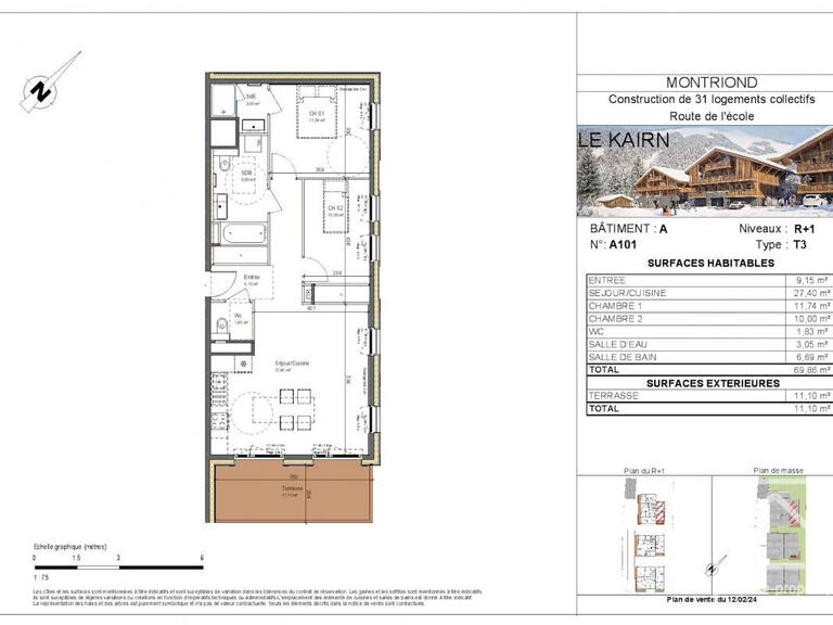 Vente Appartement Montriond - 2 chambres