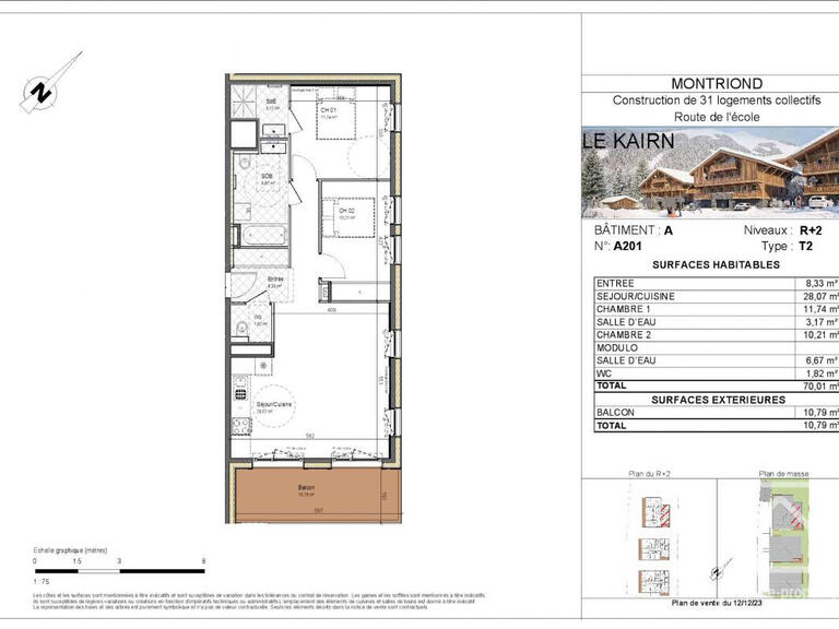 Vente Appartement Montriond - 2 chambres