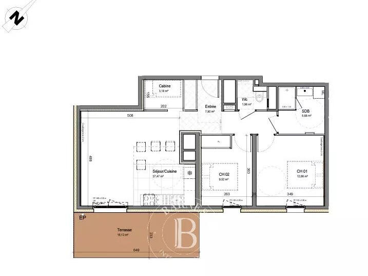 Apartment Morzine - 2 bedrooms - 68m²