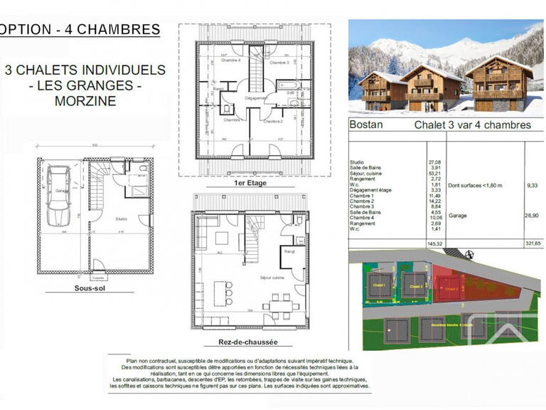 Vente Chalet Morzine - 4 chambres