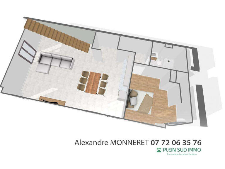 Appartement Mouans-Sartoux - 3 chambres