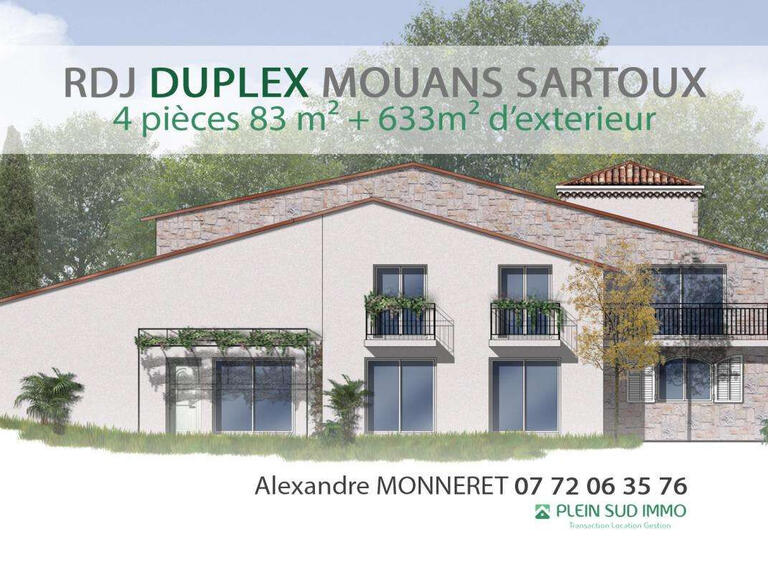 Appartement Mouans-Sartoux - 3 chambres