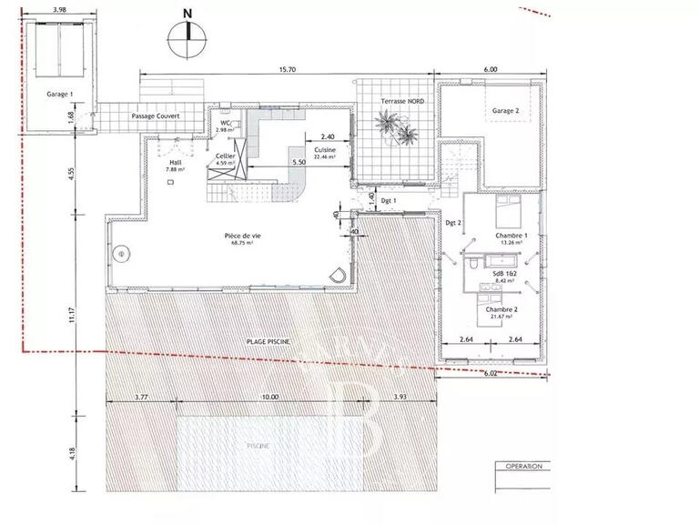 Terrain Orto - 2499m²