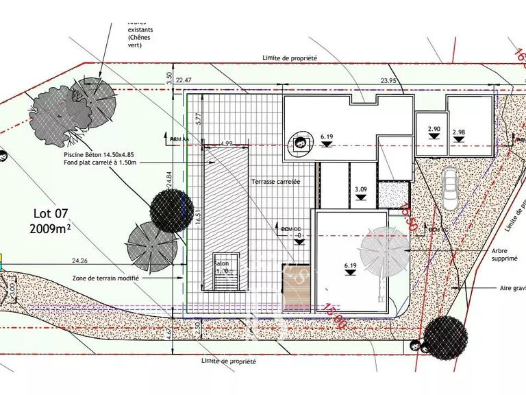 Terrain Orto - 2059m²