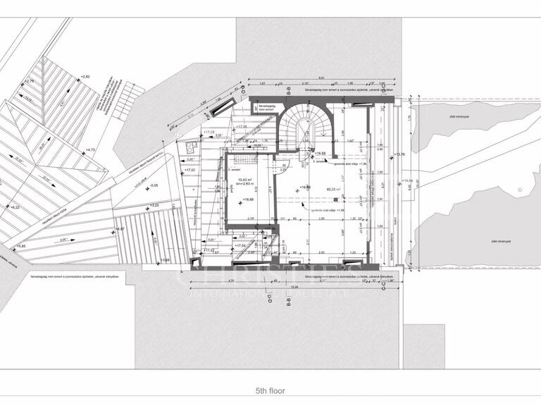 Hôtel particulier Paris 16e - 10 chambres - 509m²