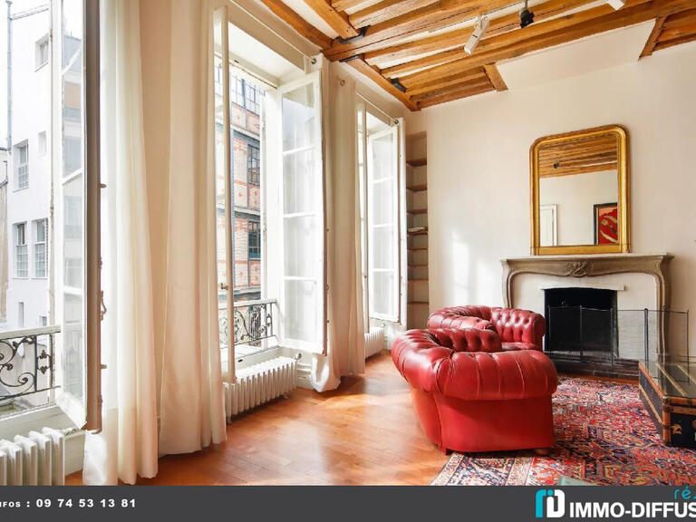 Appartement Paris 3e - 89m²