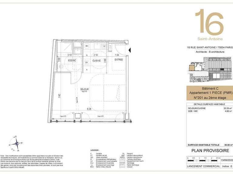 Vente Appartement Paris 4e