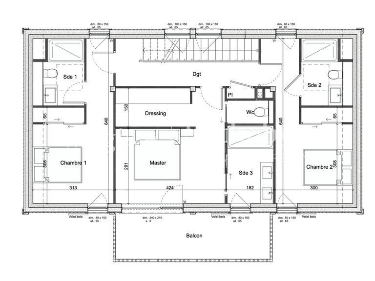 Chalet Praz-sur-Arly - 3 bedrooms - 224m²