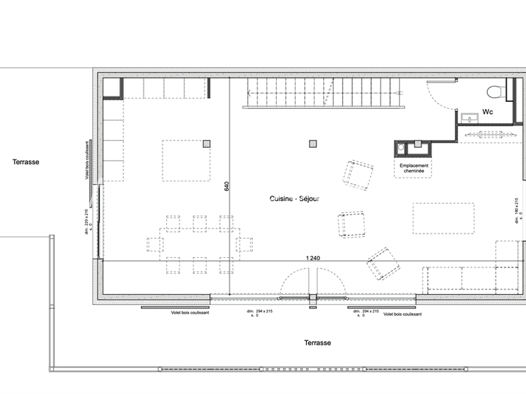 Chalet Praz-sur-Arly - 3 bedrooms - 224m²