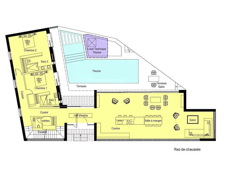 Vente Terrain avec Vue mer Ramatuelle - 5 chambres