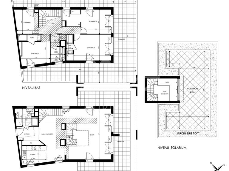 Appartement Roquebrune-Cap-Martin - 4 chambres - 157m²