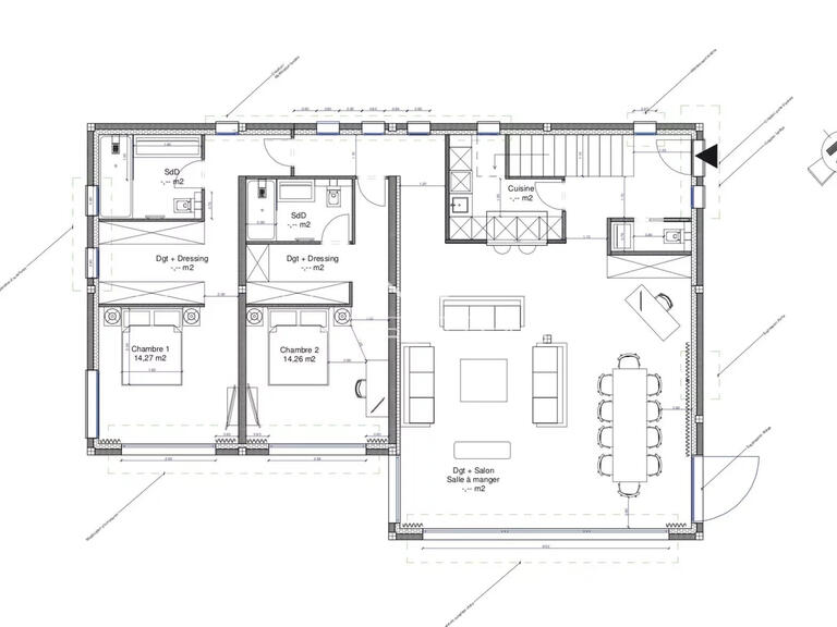 Villa Roquebrune-Cap-Martin - 4 chambres - 200m²