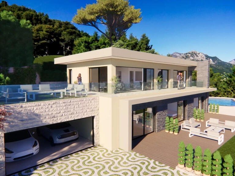 Villa Roquebrune-Cap-Martin - 4 chambres - 250m²