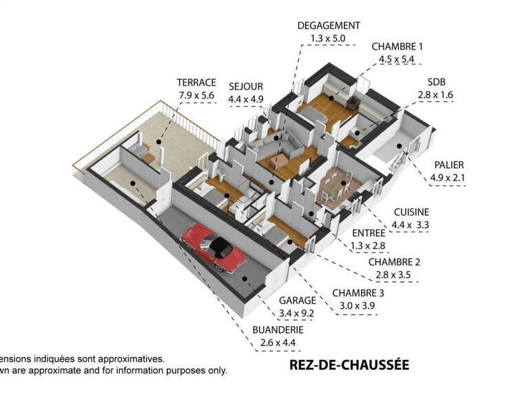 Vente Chalet Saint-Jean-d'Aulps - 4 chambres