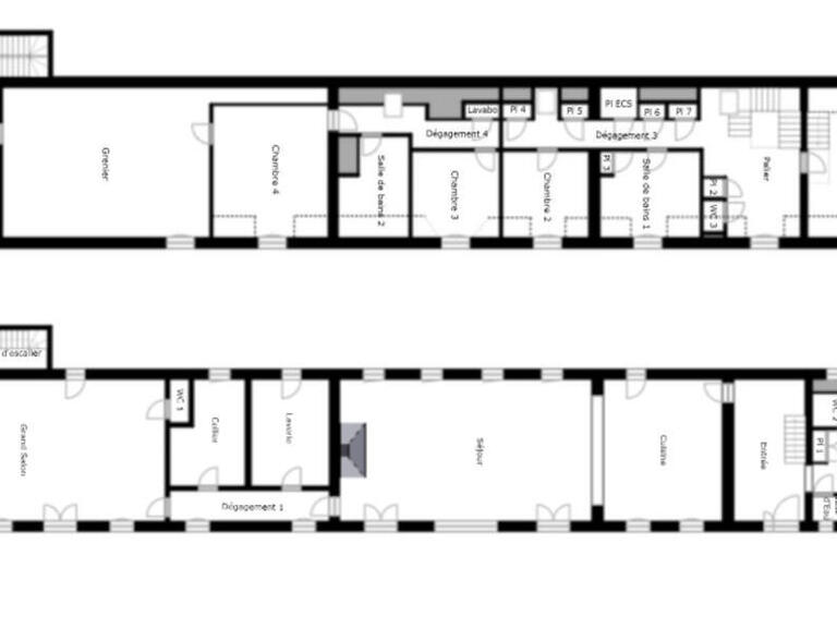 Maison Saint-Jean-de-Folleville - 5 chambres