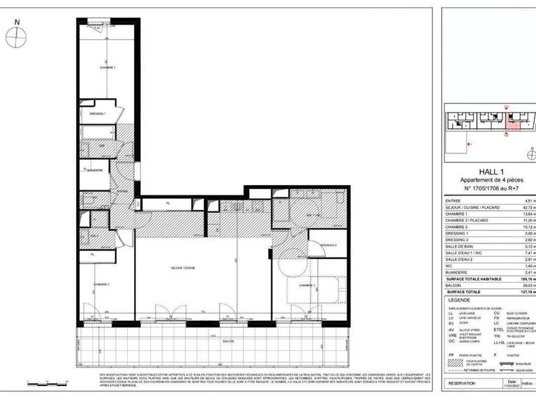 Appartement Saint-Laurent-du-Var - 3 chambres