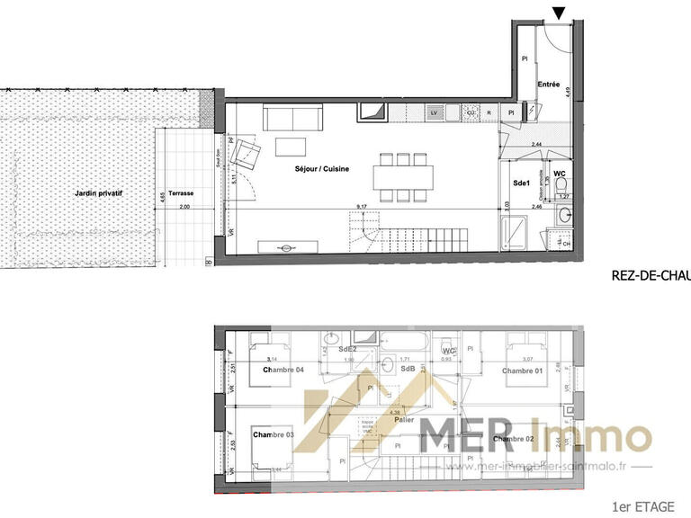 Appartement Saint-Malo - 4 chambres