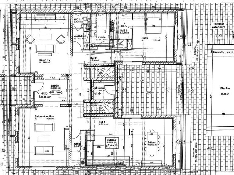 Maison Saint-Martin-aux-Chartrains - 4 chambres - 300m²