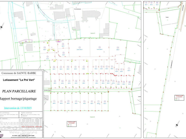 Terrain Sainte-Barbe - 1600m²