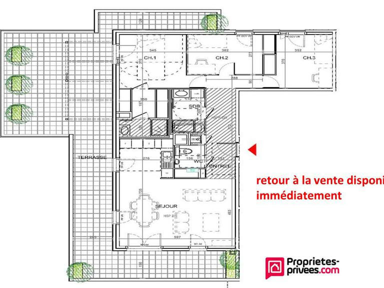 Appartement Sainte-Foy-lès-Lyon - 3 chambres