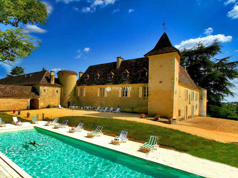 Castle Sarlat-la-Canéda - 5 bedrooms - 350m²