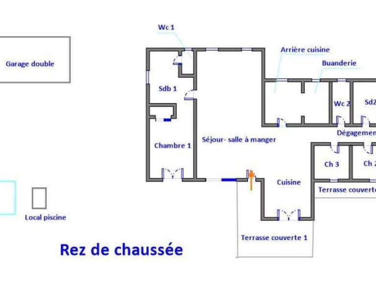 Maison Seillans - 3 chambres