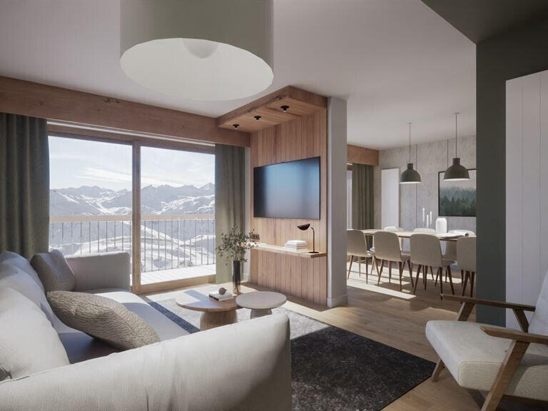 Apartment Tignes - 2 bedrooms - 95m²