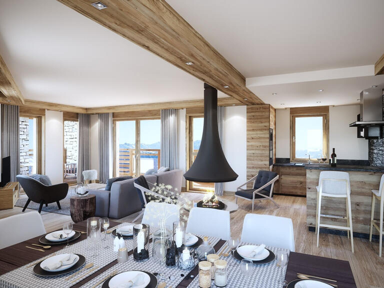 Appartement Tignes - 4 chambres - 130m²