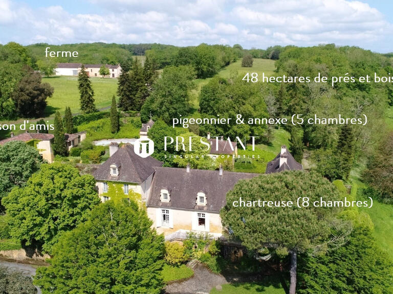 Sale Manor Trémolat - 17 bedrooms